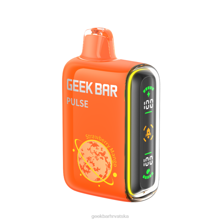 Geek Bar Vape | Geek Bar Pulse Vape za jednokratnu upotrebu od 15k 4604263 jagoda mango