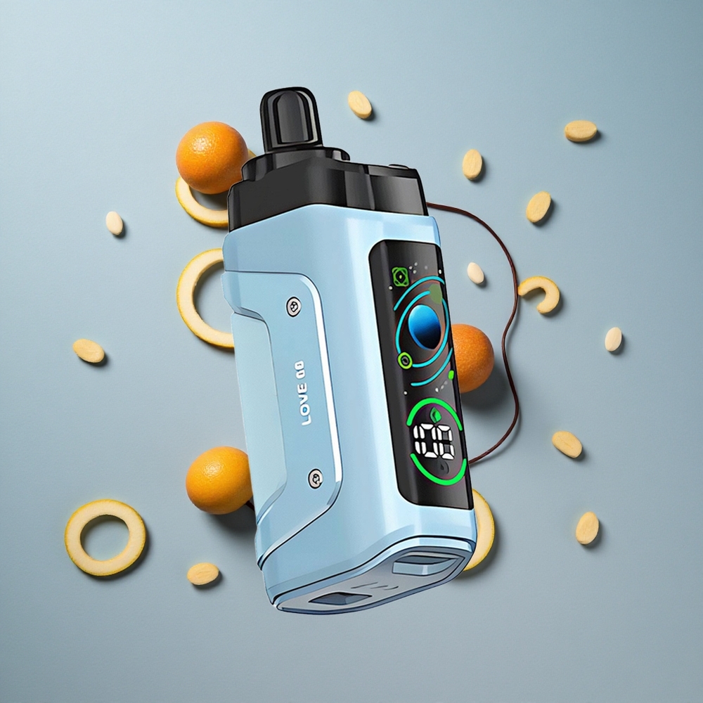 Razz Bar 45000 Puffs Jednokratna Vape Ljubav 66 s 20 mg/ml Nikotina i Podesivim Protokom Zraka