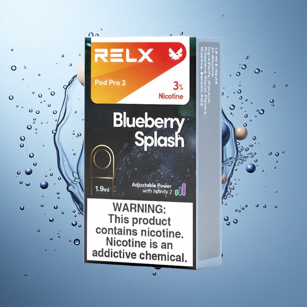 RELX Pod Pro 2 Borovnica Splash s 3% nikotina i 600 puševa