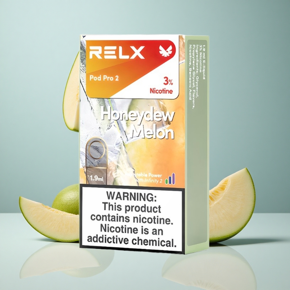 RELX Pod Pro 2 Dinja Medovača 600 pušenja 3% nikotina