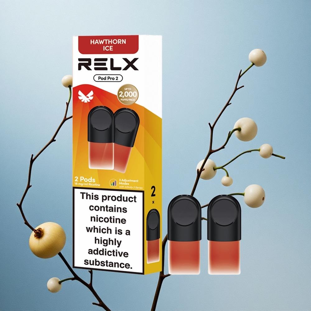 RELX Pod Pro 2 Glog Led 1,9ml 600 Puffs 1,8% nikotina