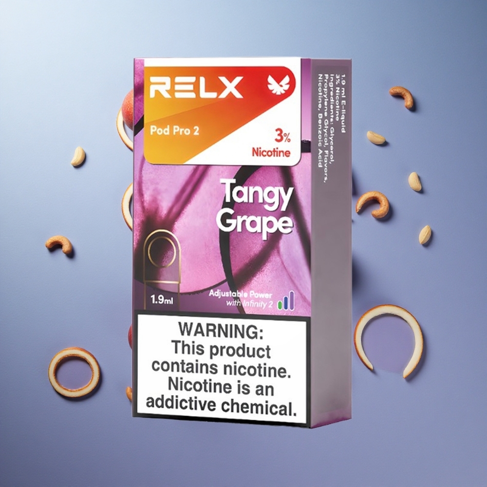 RELX Pod Pro 2 Kiselo Grožđe s 3% Nikotina i 1.9ml Kapacitetom