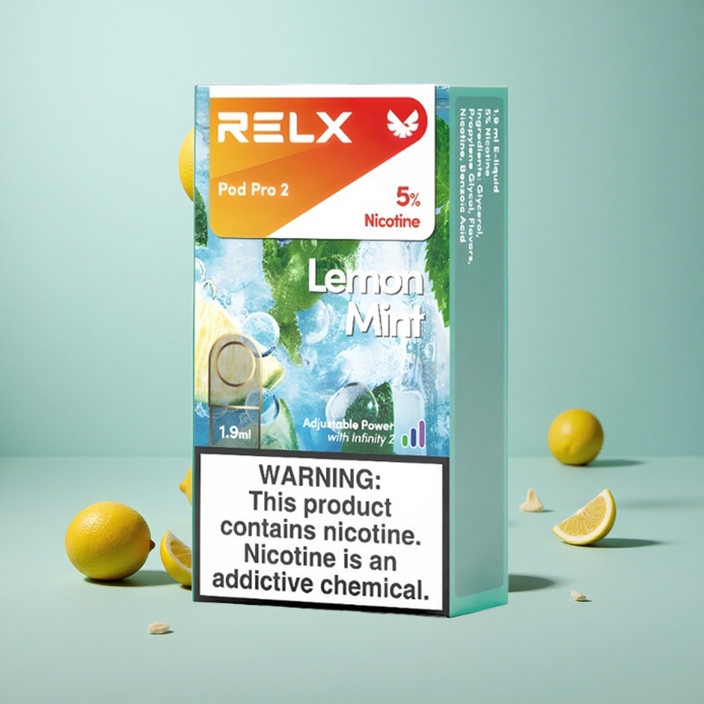 RELX Pod Pro 2 Limeta Metvica 5% Nikotina 1.9ml 600 Puffova
