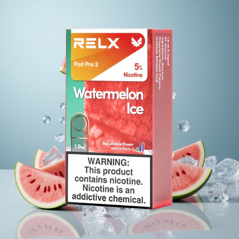 RELX Pod Pro 2 Lubenica Led 5% nikotina 600 dimova