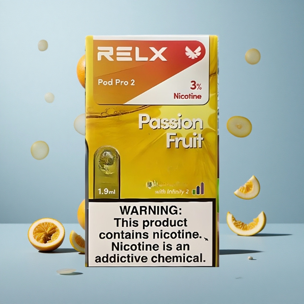 RELX Pod Pro 2 Marakuja s 3% nikotina i 1,9ml kapacitetom