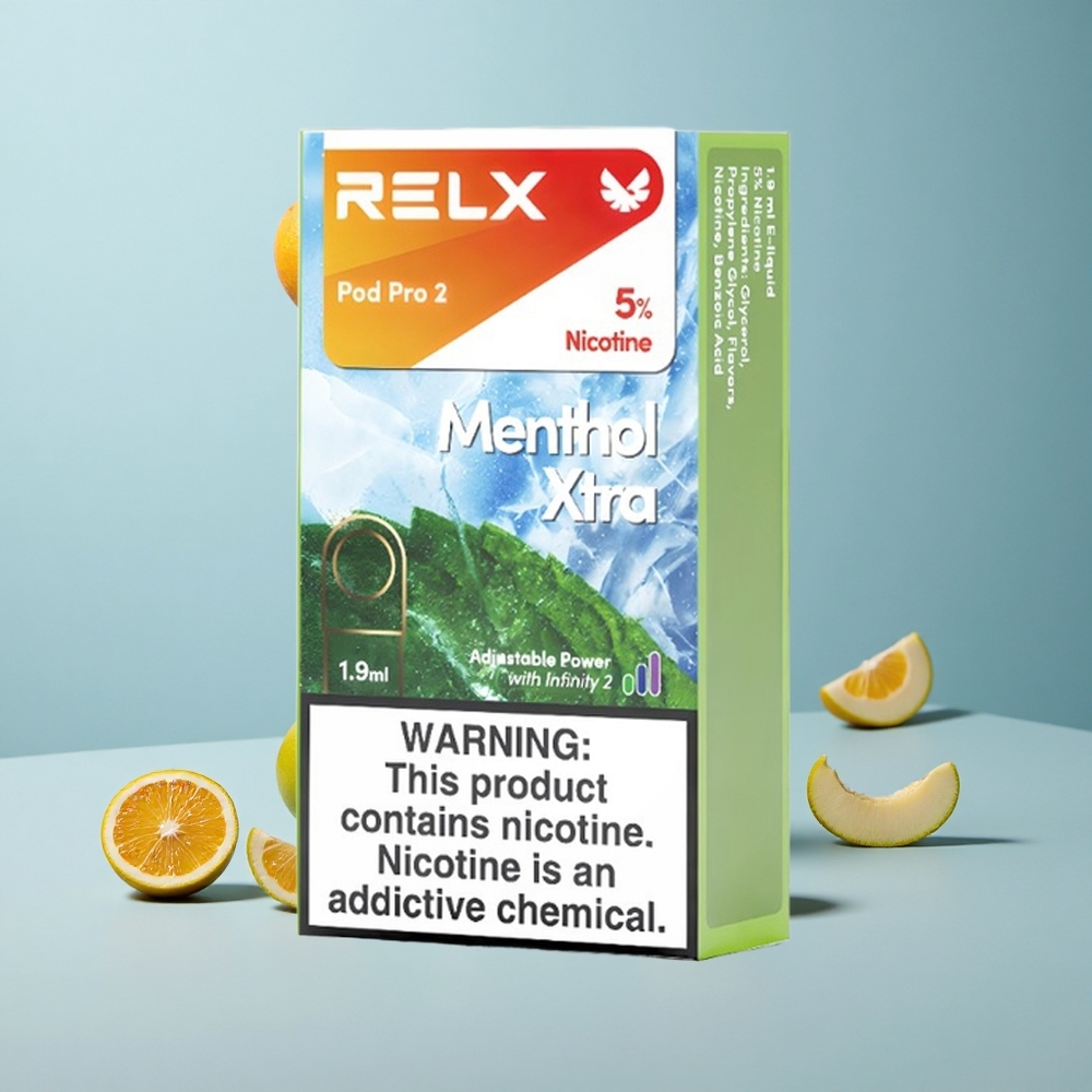 RELX Pod Pro 2 Menthol Xtra s 5% nikotina i 1.9ml kapacitetom