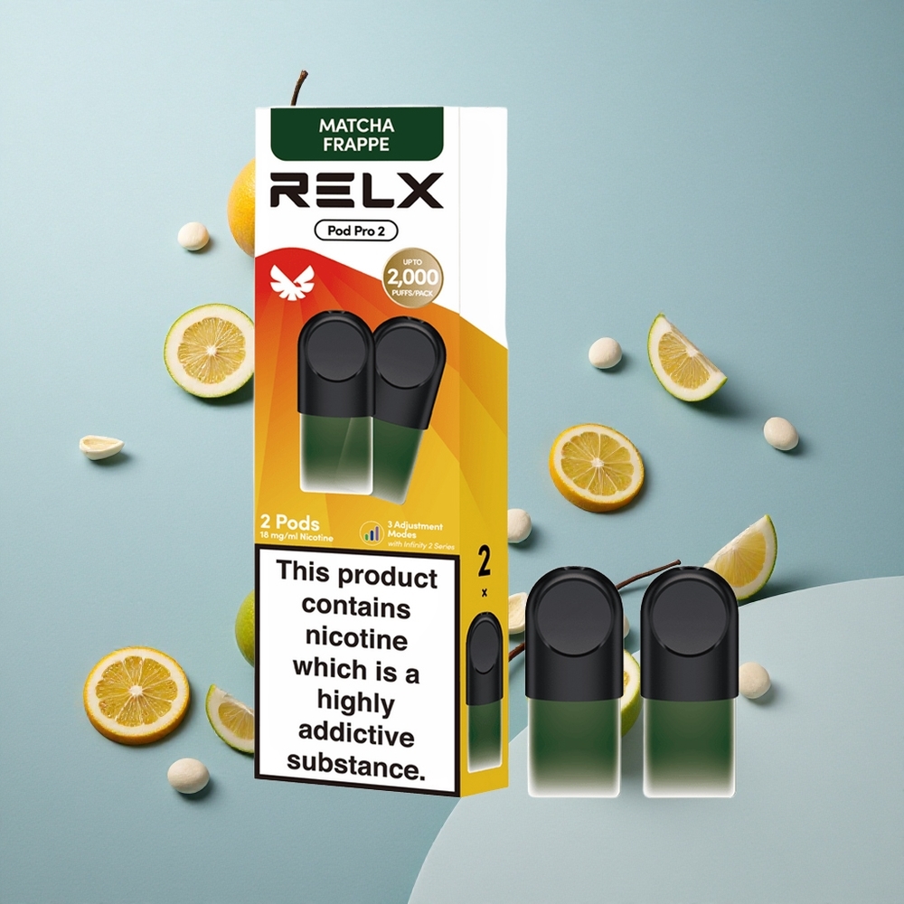 RELX Pod Pro 2 Čaj-Matcha Frappe Čaj 1,9ml/600 ponuda