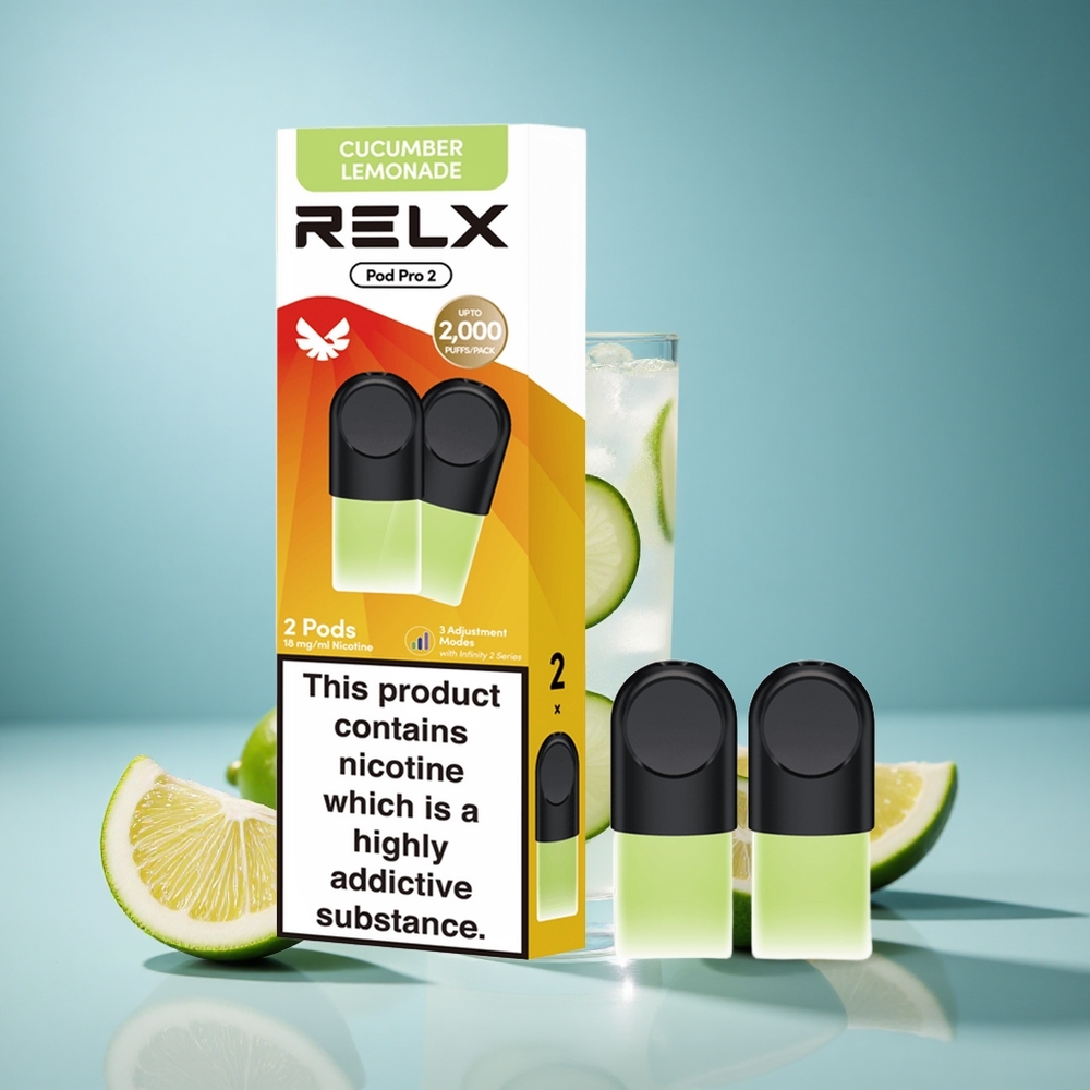 RELX Pod Pro 2 Đumbir Limunada 1.9ml/600 Puffs 1.8% nikotina