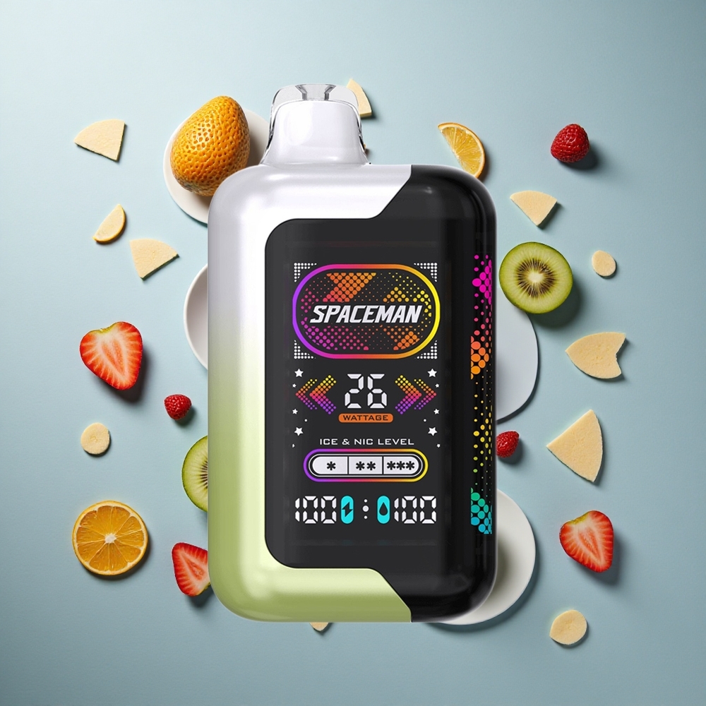 SMOK SPACEMAN SP40000 Jednokratna Vape Jagoda-Kivi s 20ml Tekućine i 1000mAh Baterijom