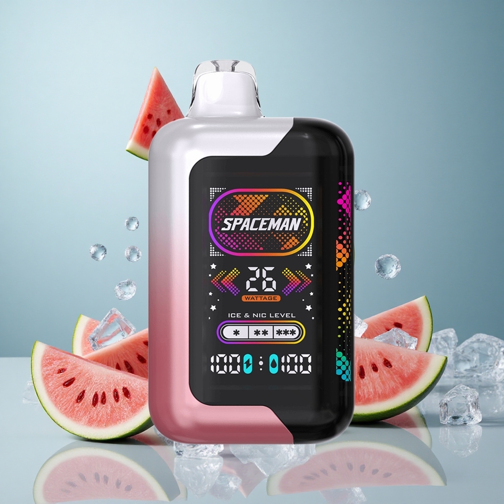 SMOK SPACEMAN SP40000 Jednokratna Vape Lubenica Led s 20ml Tekućine i 40000 Puffova