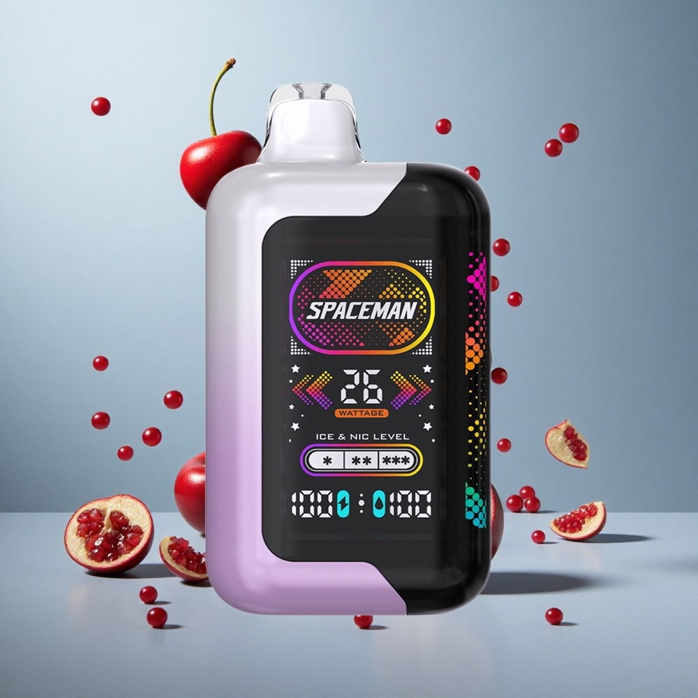 SMOK SPACEMAN SP40000 Jednokratna Vape Trešnja Nar 20mL 1000mAh